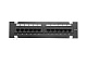 Патч-панель настенная 12 портов RJ45 UTP кат.5E TOKOV ELECTRIC TKE-WMPP-5E-1U-12P-UTP 