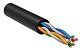 витая пара U/UTP кат.5E 4x2x24AWG solid CU LDPE Outdoor черн. (м) GENERICA BC3-C5E04-139-305-G