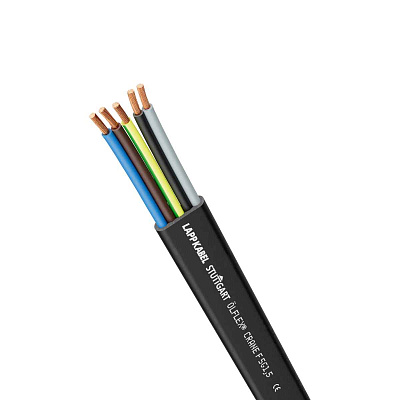 Кабель для подвижных систем ÖLFLEX CRANE F 4G6 