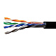 витая пара U/UTP кат.5E 4x2x24AWG solid CU PE Outdoor Standart черн. (м) SUPRLAN 01-0325-1
