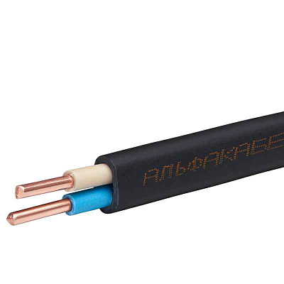 ВВГ-Пнг(A) 2x2,5 ок (N) 0.66кВ (бухта 50м) (шт) АЛЬФА65529