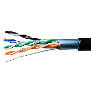 Кабель FTP 4x2x0.51 кат.5E Cu PE Out Premium (м) SUPRLAN 01-1010-4