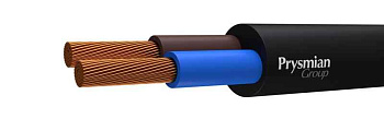Провод ПВС 2x1.5 Ч (бухта) (м) РЭК-PRYSMIAN 0102040101