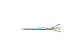 витая пара F/UTP кат.5E 4x2x24AWG solid PVC FUTP4-C5E-S24-IN-PVC-GY-305 сер. (м) Hyperline 42052