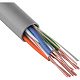 витая пара U/UTP, CAT 6, ZH нг(A)-HF, 4PR, 23AWG, INDOOR, SOLID, серый, 305 м, REXANT