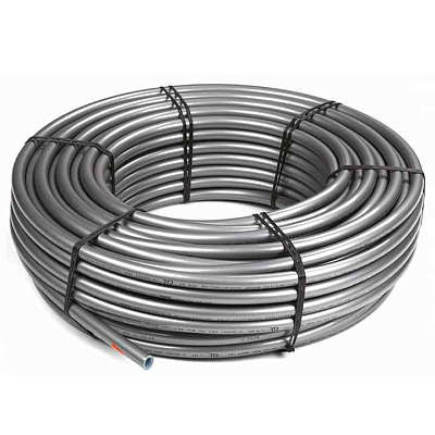 Труба PE-Xa 16х2.2 EVOH сер. метал. (уп.200м) RTP 25480 