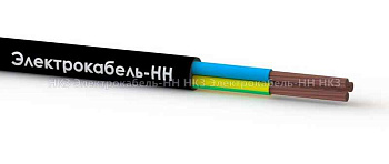 ПВС 3х2.5 380В Ч (м) ЭЛЕКТРОКАБЕЛЬ НН 00-00004874