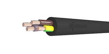 Кабель силовой резиновый Кабель КГ-ХЛ 4х1.5 (PE) 220/380-3 (м) Цветлит 00-00142701