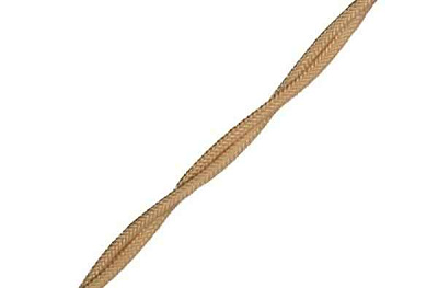 Провод ретро 3x1.5 матов. зол./песочн. (уп.50м) Bironi B1-434-719-50