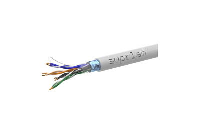 SUPRLAN Premium FTP Cat.5e 4x2x0,51 Cu PVC Indoor 305м | 01-1012-2 | SUPRLAN