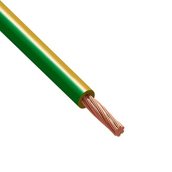 Провод Русский Свет ПуГВнг(A)-LS 1x1.5 Ж/З 450/750В (бухта) (м) 970 одножильный