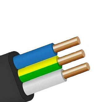 ВВГ-Пнг(A) 3x1,5 ОК (N PE) 0.66кВ (уп.100м) ПромЭл 872002749