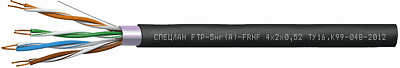 СПЕЦЛАН&nbsp;FTP-5нг(A)-FRHF&nbsp;4x2x0,52&nbsp;|&nbsp;16564&nbsp;|&nbsp;Спецкабель