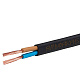 Шнур ШВВП 2х0.5 380В Ч (бухта) (м) АЛЬФАКАБЕЛЬ 2502