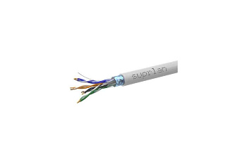 Кабель SUPRLAN Median UTP 5e 4x2xAWG24 Cu PVC In. 305м (RUS) | 01-0334-9 | SUPRLAN