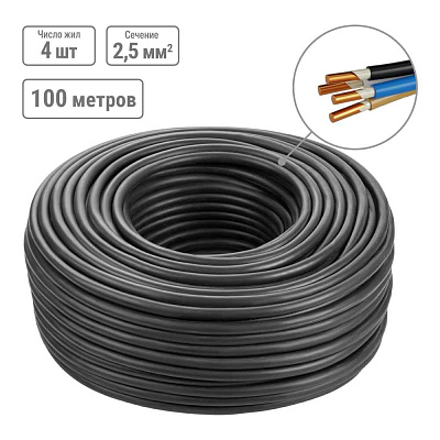 ВВГнг(A)-LSLTx 4x2,5 (PE) 0.66кВ (м) Промэл 13475840