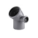 Отвод правый ВК ПП 110/50х45 сер. RTP 36684 