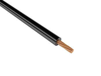 Провод НВМ-0,20 4 600 черный одножильный