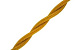 Провод ретро 2x2.5 глянец зол. (уп.50м) Bironi B1-425-079-50