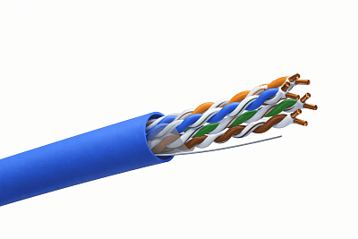 Кабель витая пара U/UTP 4х2х24AWG(0.51мм) кат.5E LSZH TOKOV PRO Fluke tested (м) TOKOV ELECTRIC TKP-C06-U42-5E-305-LSZH