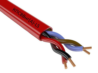 КПСВЭВнг(A)-LS 2x2x0.5 300В (бухта) (м) ИВКЗ 00-00039344