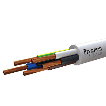 Провод ПВС 5x1.5 Б (бухта) (м) РЭК-PRYSMIAN 0105040201