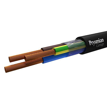 Провод ПВС 3x1.5 Ч ПЭТ-ПЛЕНКА (бухта) (м) РЭК-PRYSMIAN 2503040101