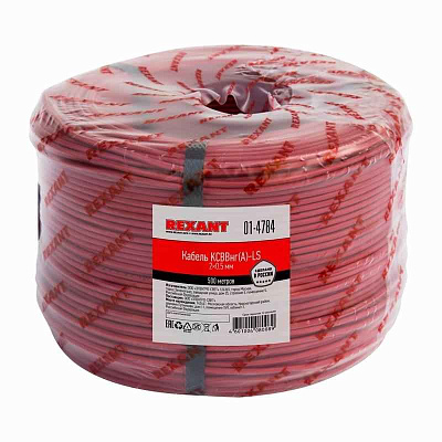 сигнальный REXANT KСВВнг(A)-LS 2x0,5 мм, бухта 500м |01-4784 | REXANT