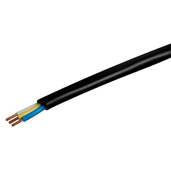 ВВГ-Пнг-LS(A) 3x1,5 ок (N PE) 0.66кВ (бухта 10м) (шт) АЛЬФА65535