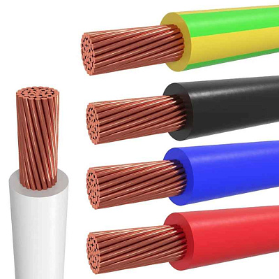 ПуГВнг(A)-LS 1x2,5 черн. (100м)