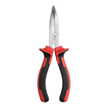 Длинногубцы изогнутые 160мм Master Basic EKF dgi-160-mas 