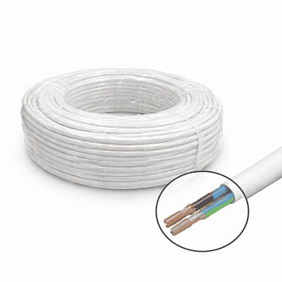 ПВС 3х0.75 (2х0.75+1х0.75) 380В Б (уп.5м) 7224