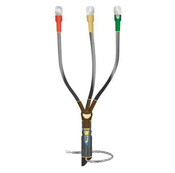 Концевая муфта Муфта кабельная концевая внутр. установки 10кВ КВТпН 3х(35-50мм) с болт. наконечн. Нева-Транс Комплект 22020054 