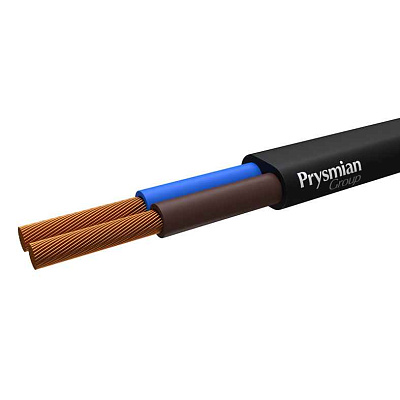 Провод ШВВП 2x0.75 Ч (м) РЭК-PRYSMIAN 0202020101