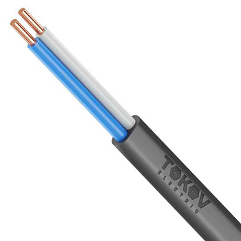 Кабель TOKOV ELECTRIC ВВГ-Пнг(А)-LSLTx 2х1.5 ОК (N) 0.66кВ (м) УТ000030885
