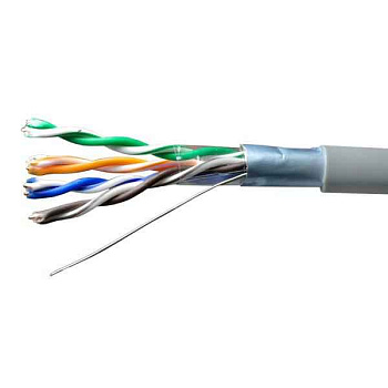 Кабель FTP 4x2xAWG24 кат.5E Cu LSZH нг(A)-HF In. Standard (м) SUPRLAN 01-1023-1