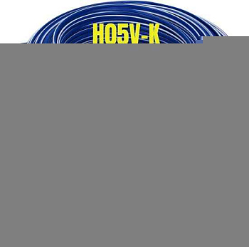 Провод Провод H05V-K 0,75 BK м одножильный
