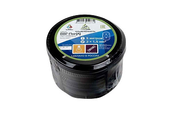 ВВГ-Пнг(A) 2x1,5 ок (N) 0.66кВ (бухта 5м) (шт) Альфа65545