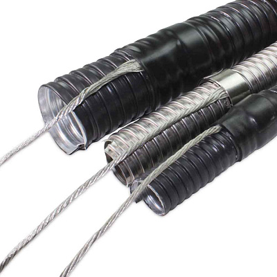 Комплект заземления металлорукава в изоляции термоусаживаемый КЗМТ 200  (8-12) ГОФРОМАТИК 