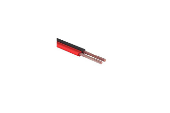 Stereo 2x0.75 Red/Black бухта (м) PROCONNECT 01-6104-6