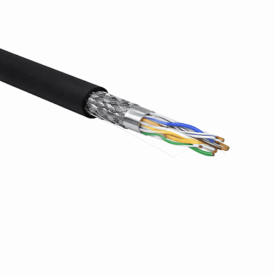 Кабель витая пара SF/UTP 4х2х24AWG кат.5E наружный 500м TOKOV ELECTRIC TKE-C05-SF/UTP-42-5E-500-OD