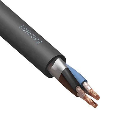 Кабель резиновый Кабель КГ-ХЛ 4х2.5 (N) 220/380-3 (м) Конкорд 97