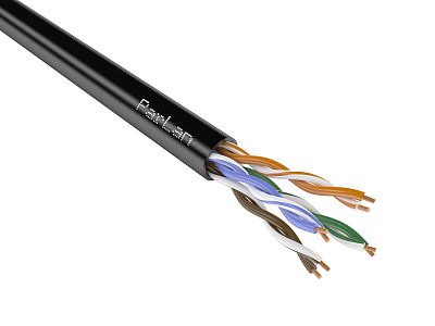 Кабель Eurolan CAT5E 4PAR UTP PE 24AWG 4x2x0,52
