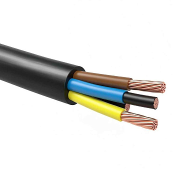 ПВС 5х4 (4х4+1х4) 380В Б (м) Технокабель 00-00148801