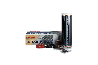 Комплект "Теплый пол" (пленка) Ultra RXM 220-0.5-1 (220Вт/0.5х2м/S обогрева: 1кв.м) Rexant 51-0501-4