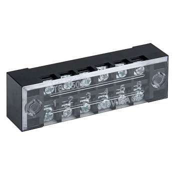 Терминал клеммный TB-1506 до 1.5кв.мм 15А 6 клеммных пар EKF tb-1506 