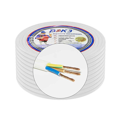 ПВС 3х1.5 (2х1.5+1х1.5) 380В Б (уп.20м) 7227