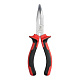 Длинногубцы изогнутые 160мм Master Basic EKF dgi-160-mas 