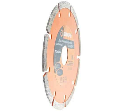 Диск отрезной алмазный сегментный СТАНДАРТ 125х22.2мм сухая резка Вихрь 73/10/3/13 