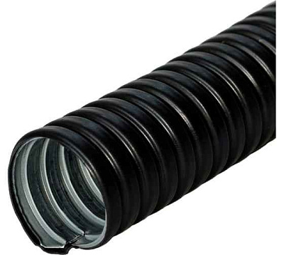 Металлорукав в ПВХ изоляции Р3-ЦП нг LS  22  (50 м/уп.) ГОФРОМАТИК 